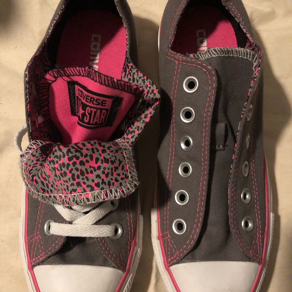 Pink & Gray Converse All⭐️Star